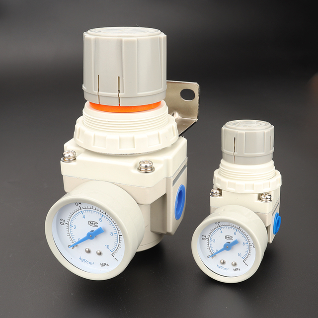 High Guality  Type AR Series Air Pressure Regulator Valve Pneumatic Compressed Pressure Reducing Control Valve