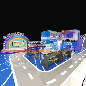 Área de Juegos Interior Comercial en Venta, Equipamiento de Juegos para Interiores, Diseño Personalizado, Parque Infantil Interior para Niños - Product Image 4