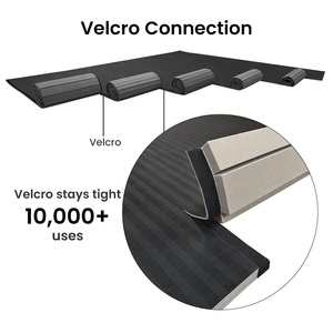 LYQUEEN Tappetini Arrotolabili per Arti Marziali, Tappeto in PVC e Schiuma XPE per Taekwondo, Judo, <span class=keywords><strong>Karate</strong></span>, Allenamento in Palestra - Product Image 1