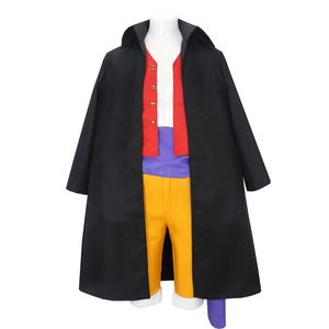 Ropa <span class=keywords><strong>de</strong></span> Cosplay del Rey <span class=keywords><strong>de</strong></span> los Ladrones en Oferta, Disfraz <span class=keywords><strong>de</strong></span> <span class=keywords><strong>Luffy</strong></span> para Niños, <span class=keywords><strong>Chaqueta</strong></span>, Sombrero <span class=keywords><strong>de</strong></span> Paja, Zapatos y Accesorios - Product Image 3