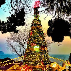 Modern Christmas <b>Tree</b> <b>Light</b> Installation for Public Space Landmark Decoration and Holiday Visual Display - Product Image 1