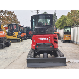 Miniexcavadora YANMAR VIO35 Usada Original de Japón, con Giro Cero de Cola, 3.5 Toneladas, de Segunda Mano, Yanmar VIO35-6, Pequeña Máquina Excavadora de Orugas - Product Image 3