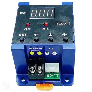 Current sensing switch Dc Digital Ammeter Current Induction Switch Overrun Alarm Overload Protection