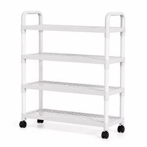 Organizador de Zapatos para Entrada, Estante Abierto de 4 Niveles para Puerta, Apartamento, Dormitorio, Espacio Pequeño, Almacenamiento de Zapatos para el Hogar - Product Image 4