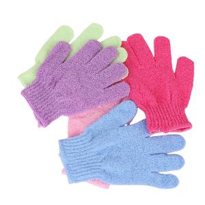Hot Sale <b>Body</b> Scrubber Nylon Bath Glove Custom Exfoliating Gloves Bath Mitt Shower Exfoliating Gloves - Product Image 4