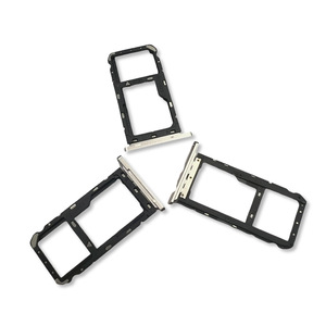 Bandeja para tarjeta SIM para Huawei Honor Play Tablet 2 Ags L09, repuesto negro de plástico y aluminio - Product Image 1