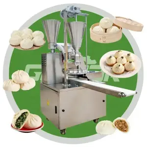 Industrial and Automatic Steamed Stuffing Bun Momo Maker / Chinese Baozi Making Machine