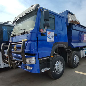 Le camion à benne basculante lourd bleu Sinotruk HOWO 8x4 est un tout nouveau petit camion à benne basculante chinois à usage agricole - Product Image 5