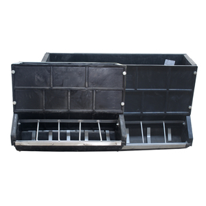 Comedero Doble para Lechones <span class=keywords><strong>BMC</strong></span>, 12 Orificios, Comedero Automático para Lechones, Gran Capacidad, Alternativa Económica al Acero Inoxidable - Product Image 3