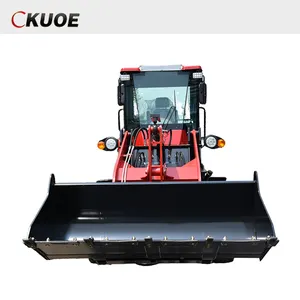 Earth-moving machine loader new design 4x4 mini type 4 wheel drive articulated diesel engine farm use small loader for sale