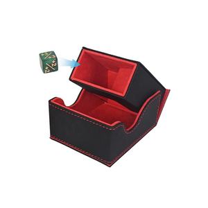  Boîte à dés portable en cuir PU de qualité supérieure, écologique, avec rouleau magnétique pour joueurs de jeux de société, cadeau idéal pour - Product Image 6