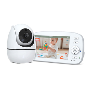 <span class=keywords><strong>Monitor</strong></span> de Bebé con Dos Cámaras, Pantalla de 5 Pulgadas, Video Inalámbrico de 720P, Batería de 5000 mAh, Modo VOX, Cámara para Bebé, Visualización de Temperatura - Product Image 1
