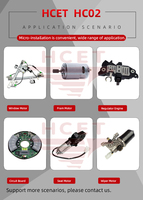 Interruptor de corte térmico de Control de Motor eléctrico de CC de alta calidad, serie HCET HC02 para interruptores de detección de temperatura de Motor de automóvil