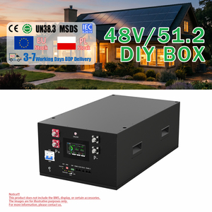 ตู้แบตเตอรี่ DIY แบบต่อพ่วงได้ 48V 51.2V สำหรับคลังสินค้าโปแลนด์  16S  โครงเปล่า 280Ah 314Ah LiFePO4 สำหรับพลังงานแสงอาทิตย์ภายในบ้าน - Product Image 1
