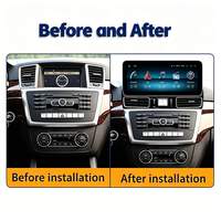 Radio con Pantalla Táctil de 12.3 Pulgadas y Android 14 para Mercedes GLE W166 NTG5.0, 8+128GB, CarPlay, Android Auto, Navegación, Bluetooth, WiFi, 4G