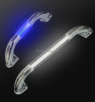 Haute qualité RV 18 pouces bleu lumière LED RV poignée de porte avec poignée de porte de camping-car pour accessoires de Camping 12V