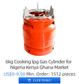 Cilindro de GLP Portátil Recargable de Acero de Baja Presión de 3 kg y 6 kg para Cocinar/Cocina/Camping/Uso en Exteriores - Product Image 3