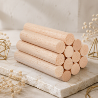 Unfinished Balsa Wood Sticks Unprocessed Flat Sticks Eco-Friendly DIY Model Craft Materials HJG Brand From Shandong