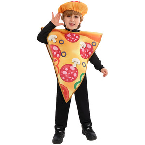 Disfraz de Pizza para Niños, Traje de Juego de Rol, Body Negro para Halloween y Actuaciones Escolares - Product Image 2