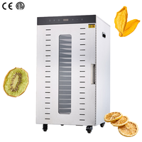 Déshydrateur alimentaire en acier inoxydable HELAXEN pour fruits, légumes et viande - 29 kg, garantie 1 an