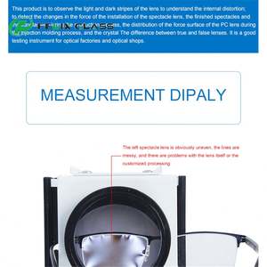 Factory Hot Selling FELIX <b>OPTICAL</b> CP-12 Polariscope Lens Stress Tester with <b>Optical</b> Glass CE Certified Optics <b>Instruments</b> - Product Image 5
