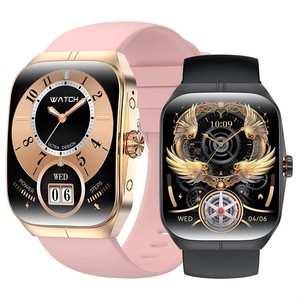 Reloj Inteligente HK80 con Pantalla AMOLED Cuadrada de 1.95 Pulgadas, NFC, Calculadora, Resistencia al Agua IP68, Monitor de Actividad Física y Salud - Product Image 1
