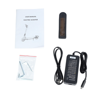 Trottinette électrique pliable BrightHill Long Range 350W sans balais, 8,5 pouces, en alliage d'aluminium, haute performance, étanche, avec application