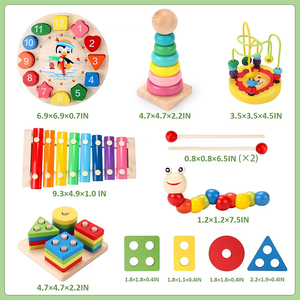 <span class=keywords><strong>Giocattoli</strong></span> Educativi in Legno <span class=keywords><strong>Montessori</strong></span> all'Ingrosso, <span class=keywords><strong>Giocattoli</strong></span> Unisex per lo Sviluppo Educativo dei Bambini - Product Image 5
