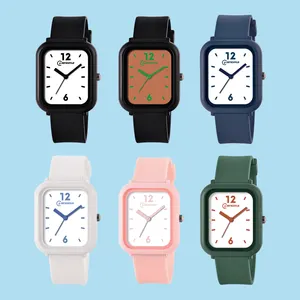 Oem Odm наручные часы с индивидуальным логотипом, частная марка, мужские и женские наручные часы с цифровым указателем, цветные цифровые наручные часы для детей