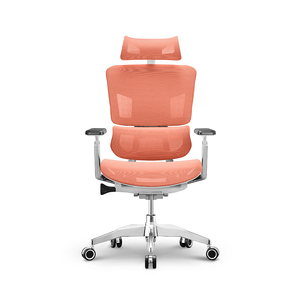 Asiento de malla de nailon <span class=keywords><strong>Wintex</strong></span> ejecutivo de aluminio fuerte, silla de oficina ergonómica Ceo Boss grande y alta, resistente con soporte Lumbar - Product Image 1