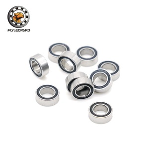 Flyleopard Smr74 2Rs Stainless Steel Deep Groove Ball Bearings 4X7X2.5 For <b>Small</b> Yellow <b>Wheels</b> And Arla Roller Cups - Product Image 2