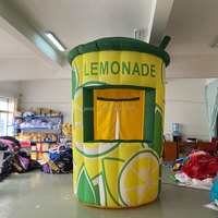 Stand de limonade gonflable commercial avec livraison gratuite, tente gonflable pour la vente