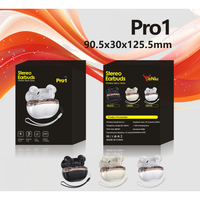 Écouteurs TWS intra-auriculaires Pro1 à puce JL, étanches IPX-4, avec indicateur LED, faible latence, son haute fidélité, pour le sport – Meilleures ventes à prix abordable
