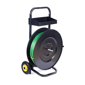 China Supplier Best Selling Durable Steel Strapping Roll Trolley Dispenser