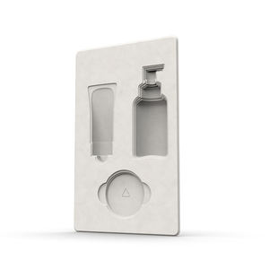 ถาดกระดาษทิชชู่รีไซเคิลสำหรับบรรจุภัณฑ์รักษ์โลกถาดเยื่อขึ้นรูปเป็นมิตรต่อสิ่งแวดล้อมแบบย่อยสลายได้ตามธรรมชาติ - Product Image 3