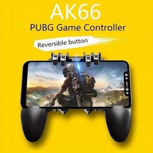 PUBG artefakt için hızlı yardımcı çekim düğmesi ile altı parmak bağlantı mobil oyun denetleyicisi joystick ve oyun için standı - Product Image 4