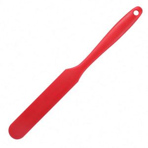 Small Knife Shaped Jam Scraper Cream Scraper <b>Baking</b> Tool Kitchenware Cooking Utensils <b>Silicone</b> Cake Scraper for Kitchen Use - Product Image 3