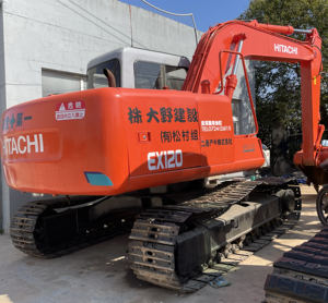 รถขุดมือสอง HITACHI EX120 12 ตัน รถขุดไฮดรอลิกแบบตีนตะขาบ EX200 ราคาแข่งขัน ประสิทธิภาพดี มีสินค้าในสต็อก - Product Image 1