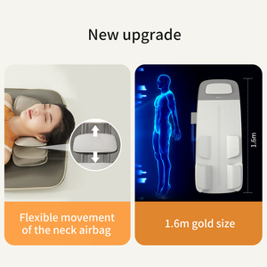 Elektrische Faltbare Ganzkörper-Massagematte mit Verstellbarem Nackenkissen, Höhenverstellung, Wärme- und Vibrationsmassage - Product Image 4