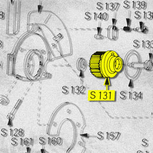 # S-131 Couteau à vis sans fin pour KM, SULEE, GEMSY, LEJIANG, DAYANG RS-100, 110, 125 Modèle Round Knife Cutting Machines - Product Image 6