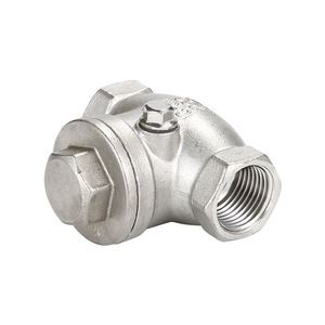 Válvula de Retención de Acero Inoxidable con Rosca Interna para Agua a Temperatura Normal, Uso General, Operación Manual - Product Image 5