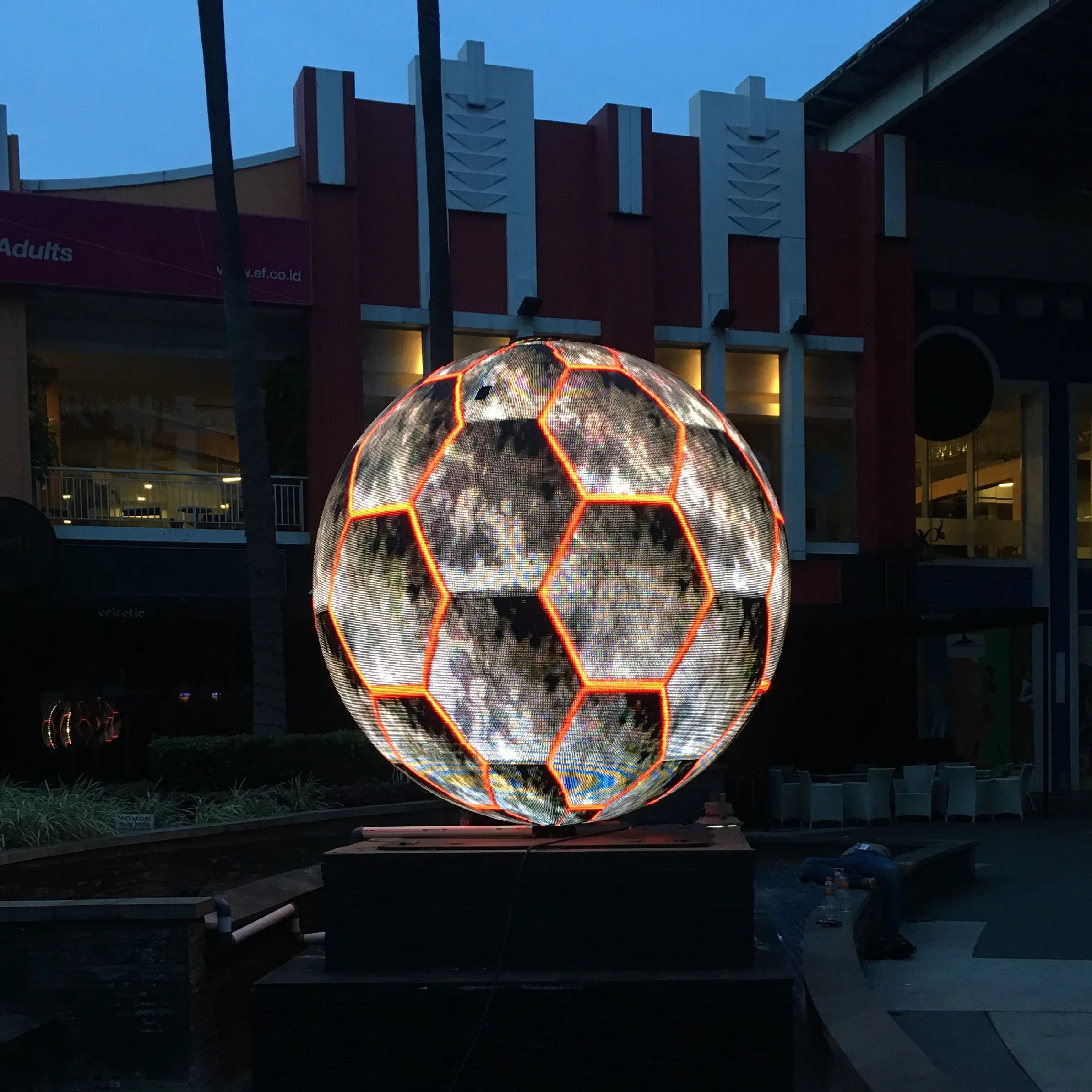 Modulo a sfera a Led rotondo per esterni flessibile P2.5 sfera Display a Led tenda flessibile P5 P6 P10 schermo di visualizzazione a sfera sferica a Led