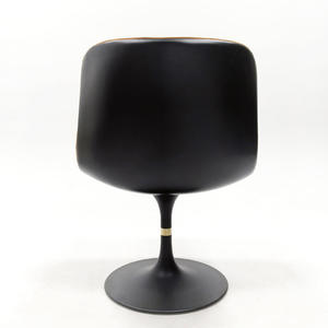 Fauteuil pivotant design moderne en velours écologique, chaise longue inclinable pour chambre, salle à manger, hôtel, balcon, détente - Product Image 5