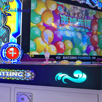 Machine de jeu vidéo de tir à la cible avec ballon, machine d'arcade à tickets, machine de divertissement, kit de jeux à pièces, Batting Pioneer