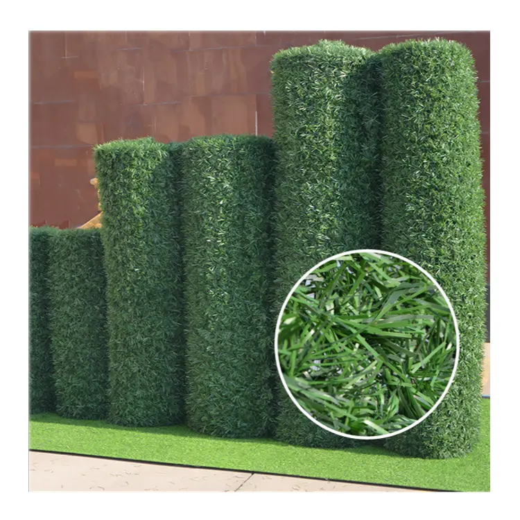 Рулон искусственной изгороди для украшения стен, искусственная трава, коврик для ландшафта