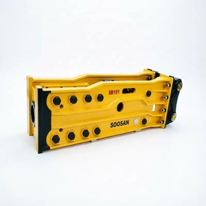 Martillo Hidráulico Tipo Superior SB151, Nuevo, con Cincel y Bomba para Excavadoras de 40-55 Toneladas, 1 Año de Garantía - Product Image 1
