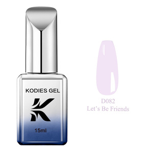 KODIES GEL rosa nudo smalto per unghie UV/LED Vernis Semi permanente Gel vernice lascia essere amico - Product Image 4