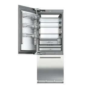 Artaus Réfrigérateur congélateur à porte intégrée de style américain avec <span class=keywords><strong>distributeur</strong></span> d'<span class=keywords><strong>eau</strong></span> et machine à glaçons pour usage domestique ou hôtelier - Product Image 2