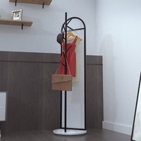 SWT Miroir de coiffeuse octogonal en or moderne avec base en marbre Lady Ins pour la maison ou la salle de bain