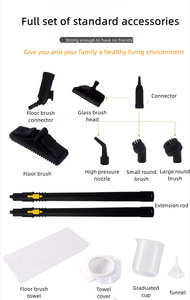 Nettoyeur Vapeur Portable CE CB Haute Température <span class=keywords><strong>pour</strong></span> Maison, Tapis, Canapés, Sols – Mini <span class=keywords><strong>Appareil</strong></span> de Nettoyage Aspirateur - Product Image 6